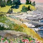 Summer Melody 7x9 Watercolor available $350.